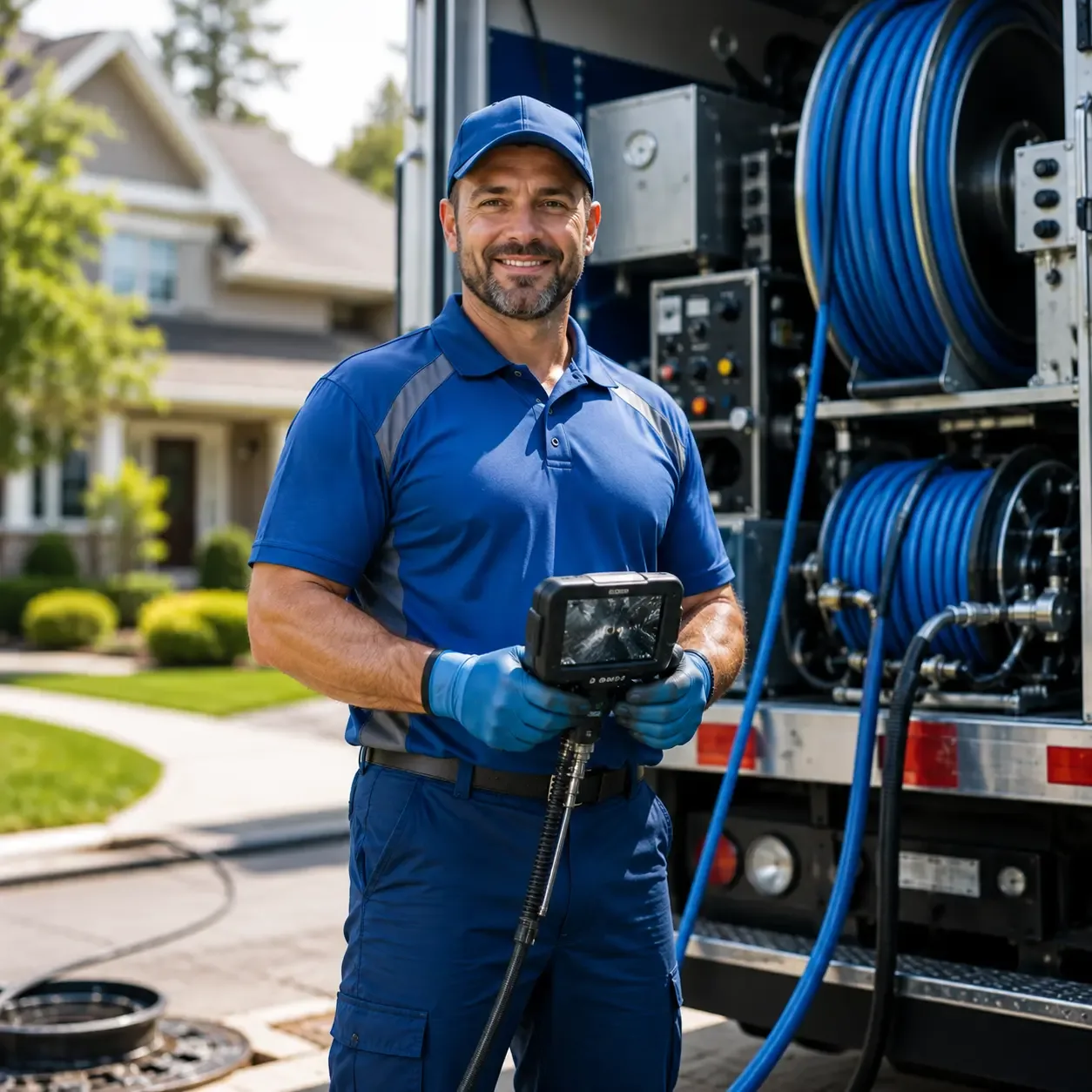 Local outdoor drain cleaning specialists in Badger, IA